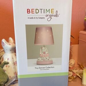 Bedtime Originals Tiny Dancer Bunny Lamp - Pink